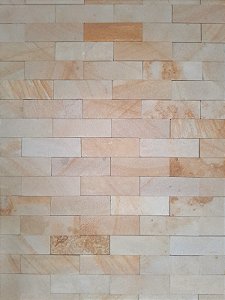 Arenito Amarelo Mesclado Brick 7,5 x 23 cm (m²)