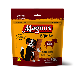 Bifinho Magnus para Cães Adultos Sabor Carne 500g