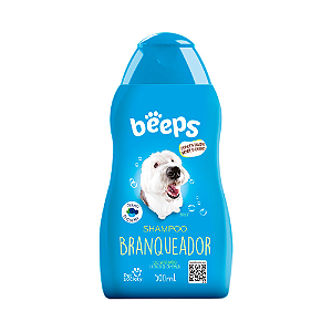 Shampoo Branqueador Beeps Pet Society 500 ml – Pelos Claros
