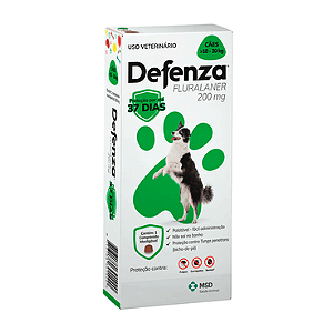 Defenza Antipulgas e Carrapatos para Cães de 10 a 20kg 1 comprimido