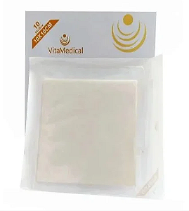 Curativo De Alginato De Cálcio Kangli Sorb 10x10cm Unidade - Vita Medical