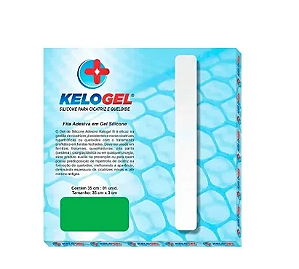 Fita em Gel Silicone para Cicatriz (Adesivo) 35cm x 3cm Unidade - Kelogel