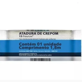 Atadura Crepe 20cm x 1,8m / Unidade - Neve