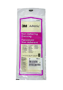 Curativo C/ Emulsão Petrolatum 7,6 x 20,3cm Adaptic Não Aderente Unidade Systagenix - 3M