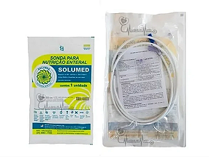 Sonda de Alimentação Enteral com Guia 8fr - Solumed
