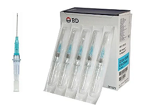 Cateter Insyte Autoguard Intravenoso 16GA x 1,16 C/ 50 Unidades - BD