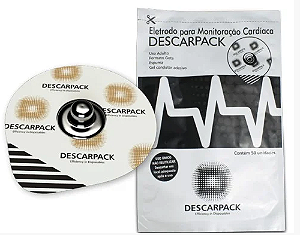 Eletrodo Descartável Adulto C/ 50 Unidades - Descarpack