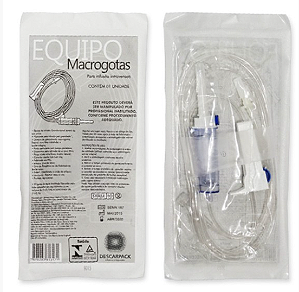 Equipo Macrogotas para Infusão Intravenosa - Descarpack