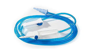 Equipo Para Nutrição Enteral C/ Filtro e Escalonado - Wiltex