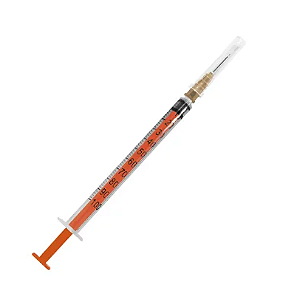 Seringa 1mL C/ Agulha Móvel 13 x 4,5 Bico Slip Unidade - SR