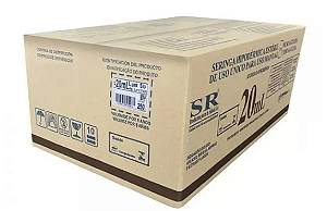 Seringa 20ml Bico Lock com Agulha 25 x 7 C/ 250 Unidades - SR