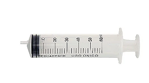 Seringa de 60ml Bico Slip Unidade - Descarpack