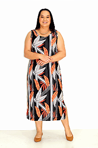 Vestido Regatão em Liganete com Matigale