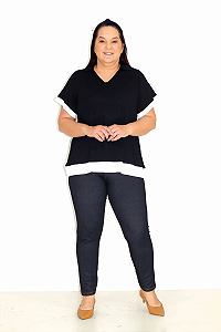 Camisa Básica de Alça com barra