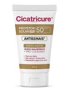 Cicatricure Protetor Solar Fps50 Antissinais Matte - 40g