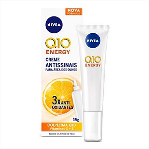 Creme Antissinais Área Dos Olhos Q10 Vitamina Com 15g Nivea