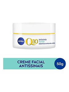 Creme Facial Antissinais Q10 Power Fps30 Nivea Pele Oleosa.