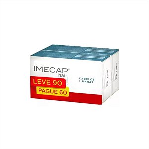 Imecap Hair Cabelos E Unhas Biotina Leve90 Pague60 cps