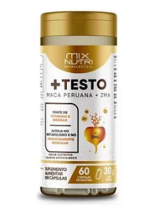 Maca Peruana E  Zma + Testo 60 Caps  +energia Mix Nutri