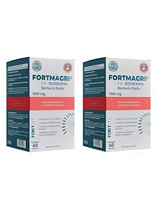 Fortmagri Berberina 1500mg Com 120 Cápsulas Fortlife