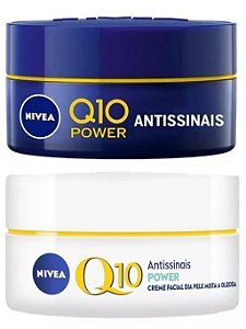 Creme Nivea Q10 Power Dia fps15/Noite Pele mista Oleosa 49g