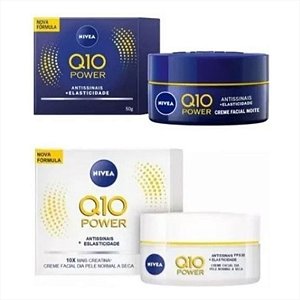 Nivea Q10 Power Facial Dia/Noite Todos os Tipos de Pele Kit