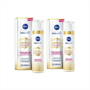Nivea Luminous 630 Fluido Fps50 40ml Kit Com 2 Unidades
