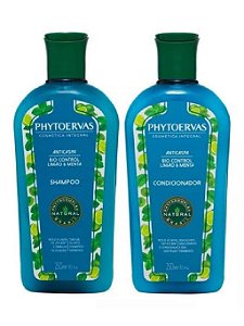Kit Phytoervas Anticaspa Shampoo 250ml + Condicionador 250ml