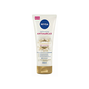 Nivea Luminous 630® Creme Corporal Antimarcas 200ml Original