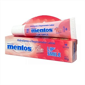 Protetor Labial Mentos Lio Smile Red Fruit Efeito Gloss 10g