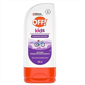 Repelente Loção Off! Kids Squeeze 200ml Embalagem Econômica