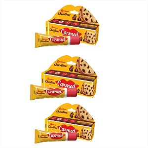 Carmed Bauducco Chocotone 10g Protetor Labial Kit C/3