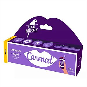 Hidratante Labial Carmed Açaí 10g Bastão Orgânico com Cor