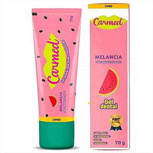 Gel Dental Carmed Melancia Refrescante 70g Pasta de Dente