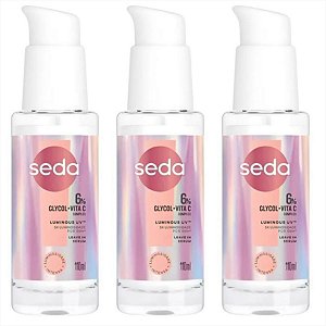 Leave In Sérum Seda 6% Glycol +Vita C Complex 110ml kit c/3