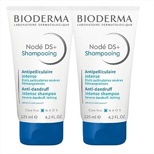 Shampoo Intensivo Anticaspa Bioderma Nodé Ds+ 125ml kit c/2