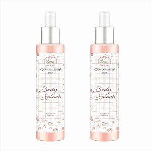 Body Splash Giovanna Baby Peach Sweet Collection 260ml c/2