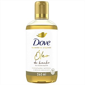 Sabonete Líquido Dove Óleo De Banho Glicerinado 240ml
