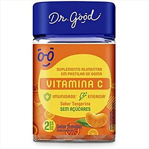 Vitamina C Tangerina 30 Gomas Imunidade Dr Good Fini