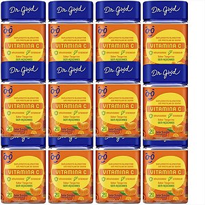 Vitamina C Tangerina c/360 Gomas Imunidade Dr Good Fini