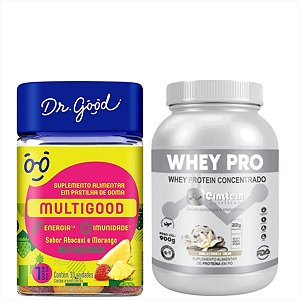 Multigood Fini c/30 e Whey Concentrado (22g de proteína)