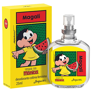 Colônia Magali Turma Da Mônica Jequiti 25ml Cheiro Floral