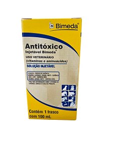 Antitóxico Injetável Bimeda 100 ML