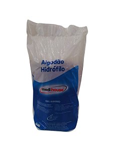 Algodao Hidrofilo 500 gramas - Medi Hous