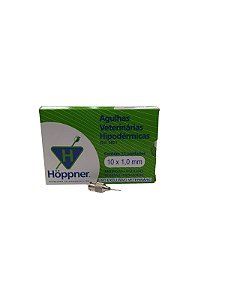 Agulha Vet. Hipodermica 10X10 Hoppner