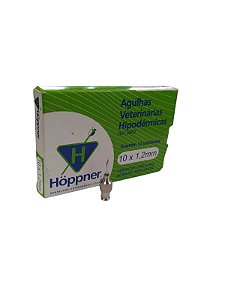 Agulha Vet. Hipodermica 10X12 Hoppner