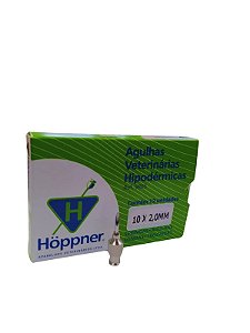 Agulha Vet. Hipodermica 10X20 Hoppner