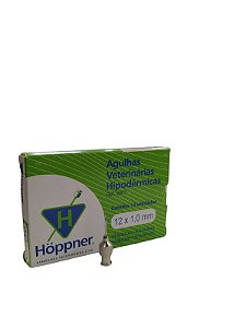 Agulha Vet. Hipodermica 12X10 Hoppner