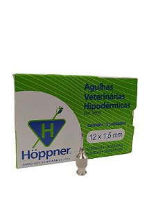 Agulha Vet. Hipodermica 12X15 Hoppner