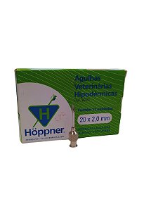 Agulha Vet. Hipodermica 20X20 Hoppner